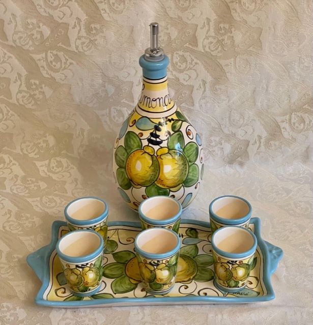 Set limoncello 8Pz limoni celesti 